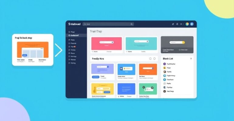 لوحة تحكم سيدبرود لبناء صفحات الهبوط في ووردبريس.