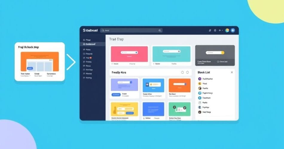 لوحة تحكم سيدبرود لبناء صفحات الهبوط في ووردبريس.