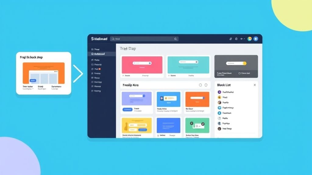 لوحة تحكم سيدبرود لبناء صفحات الهبوط في ووردبريس.