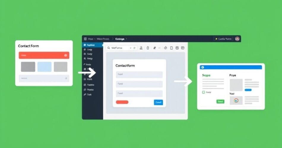 لوحة تحكم WPForms لبناء نماذج في ووردبريس.