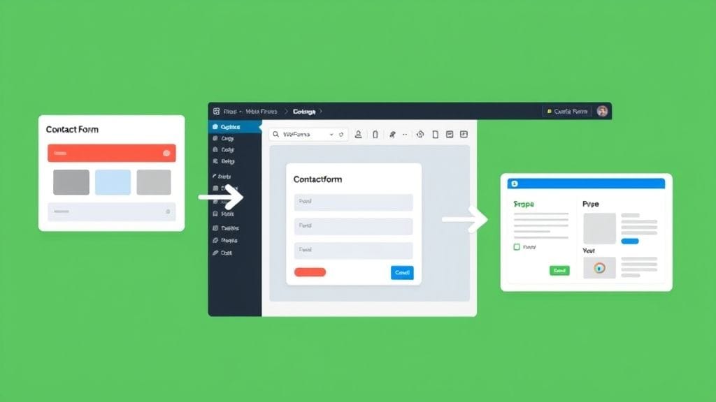 لوحة تحكم WPForms لبناء نماذج في ووردبريس.