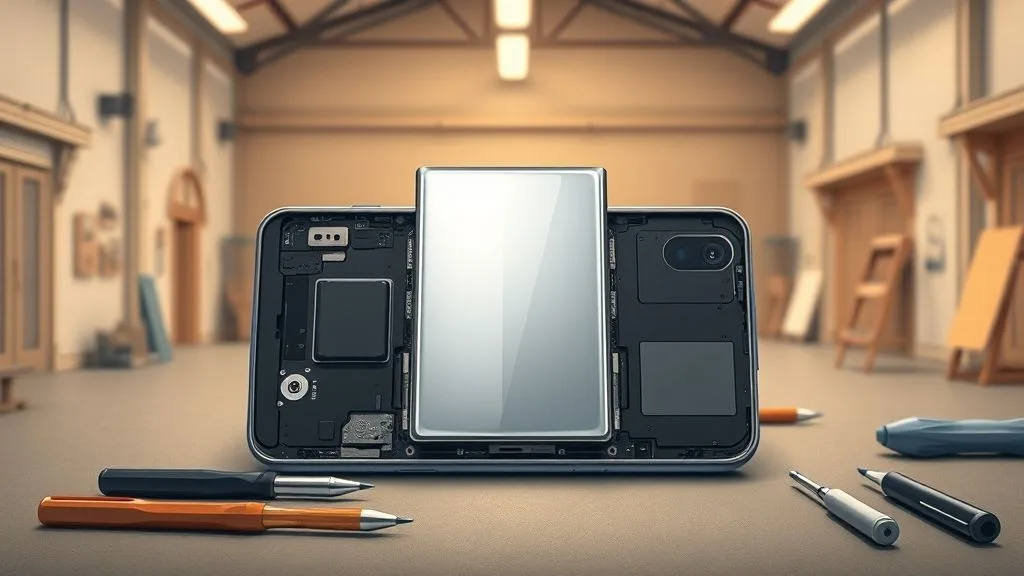 تفاصيل بطارية Pixel 10 Pro XL مع تحسينات الإصلاحية.