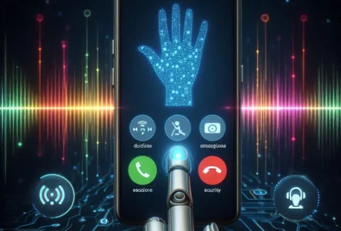 هاتف ذكي يكشف مكالمة تصيد صوتي باستخدام الذكاء الاصطناعي في 2025