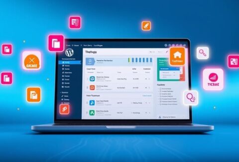 واجهة SpeedBlitz Optimizer لتحسين سرعة ووردبريس في 2025