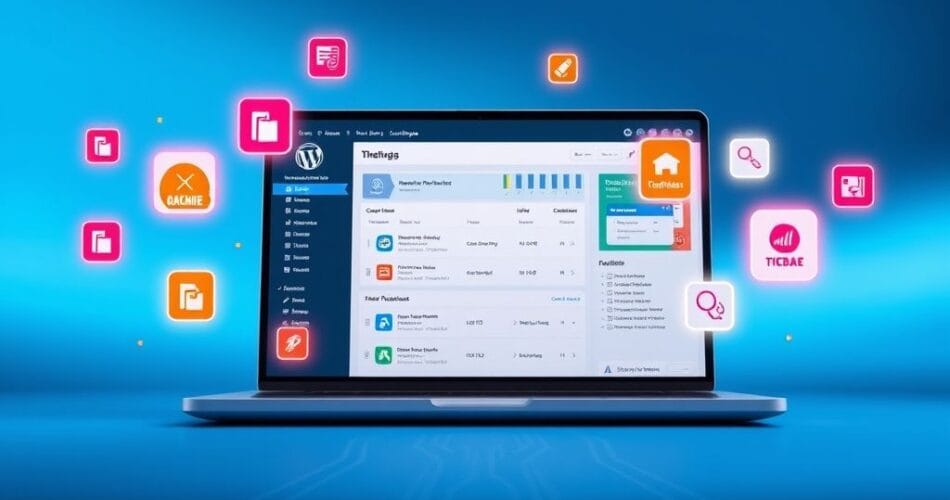 واجهة SpeedBlitz Optimizer لتحسين سرعة ووردبريس في 2025