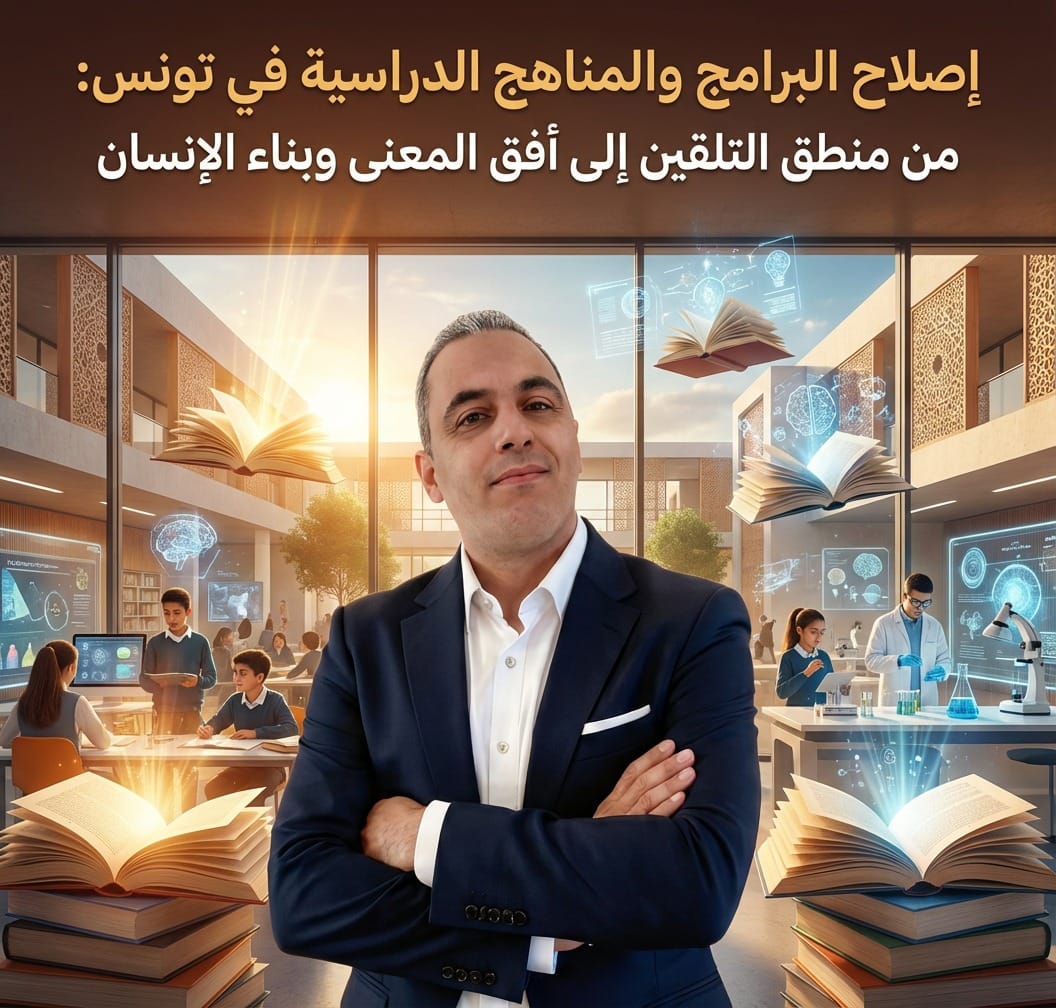 إصلاح البرامج والمناهج الدرسية في تونس: من منطق التلقين إلى أفق المعنى وبناء الإنسان